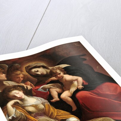 The Dream of Saint Catherine of Alexandria by Lodovico Carracci