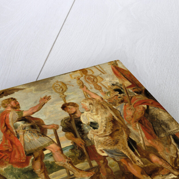 Decius Mus Addressing the Legions by Sir Peter Paul Rubens