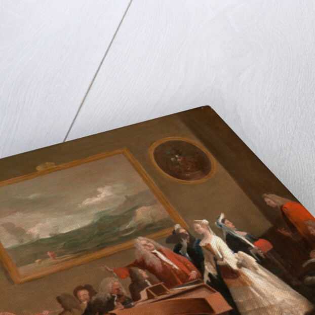 Rehearsal of an opera by Marco Ricci