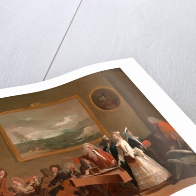 Rehearsal of an opera by Marco Ricci