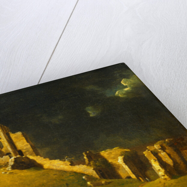 Corfe Castle, Dorset Okehampton Castle by John Inigo Richards