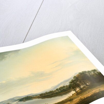 Knock Ninney and Lough Erne from Bellisle, County Fermanagh, Ireland by Thomas Roberts