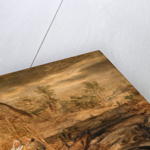 Mary and Joseph Outside the Inn by John Runciman