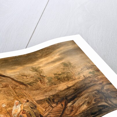 Mary and Joseph Outside the Inn by John Runciman