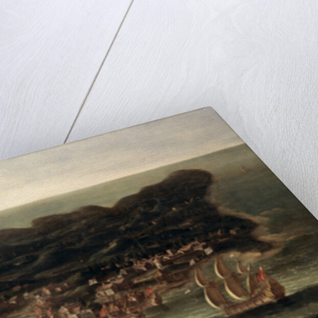 The Island of Barbados A Bird's Eye View of the Island of Barbados by Isaac Sailmaker