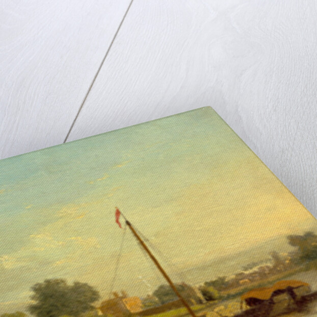 Pope's Villa, Twickenham, London, Samuel Scott, ca. 1702-1772 by Samuel Scott