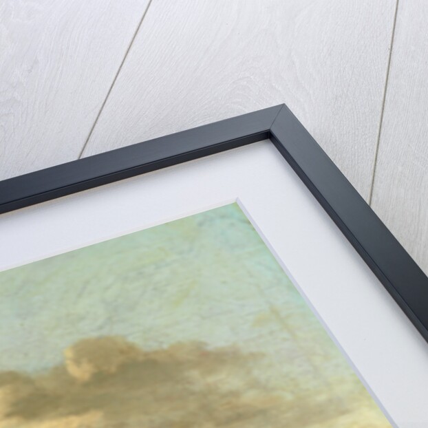 A View Near Arundel, Sussex, with Ruins by Water by George Smith