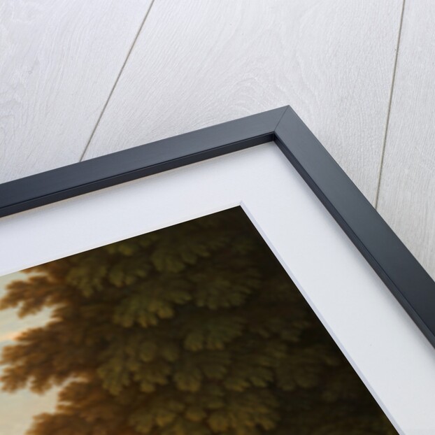 Hop Pickers Outside a Cottage by George Smith