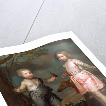 Lord John Hay and Charles, Master of Yester (later 3rd Marquis of Tweeddale), Gilbert Soest, ca. 1600-1681 by Gilbert Soest