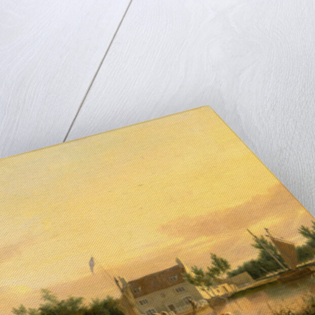 Buckenham Ferry, on the River Yare, Norfolk by Joseph Stannard