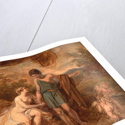 An Unfinished Study of Venus and Adonis by Thomas Stothard