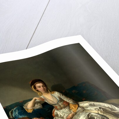 Nancy Parsons in Turkish dress by George Willison