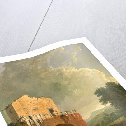 Hadrian's Villa A View in Hadrian's Villa by Richard Wilson