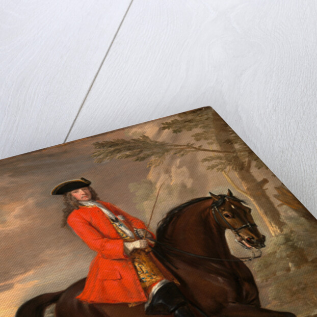 Portrait of a Man on Horseback An Unknown Man on Horseback by John Wootton