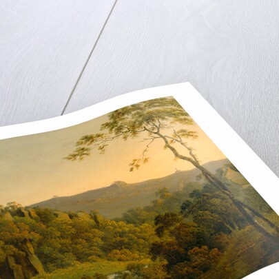 Matlock Dale, looking toward Black Rock Escarpment by Joseph Wright of Derby