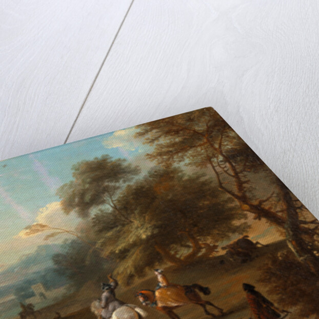 A Hawking Party, Jan Wyck, ca. 1645-1700 by Jan Wyck