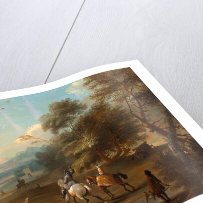 A Hawking Party, Jan Wyck, ca. 1645-1700 by Jan Wyck