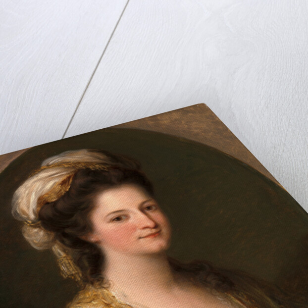 Portrait of a woman, traditionally identified as Lady Hervey by Angelica Kauffmann
