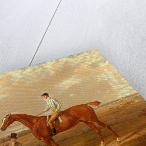 Euphrates 'Euphrates' with Thomas Whitehurst up, and his trainer, Mr. W. Dilly by William Webb