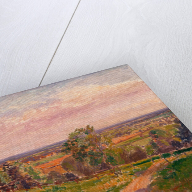 An Extensive Landscape in Yorkshire by Spencer Frederick Gore