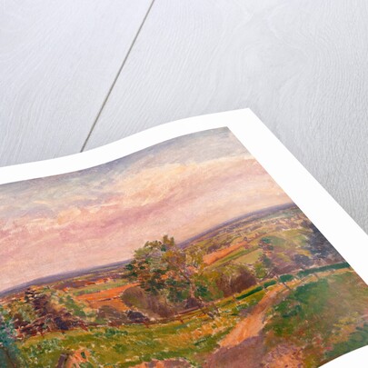 An Extensive Landscape in Yorkshire by Spencer Frederick Gore