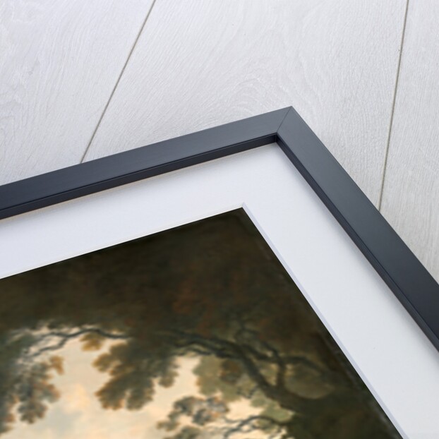 A Waterfall with Bathers by Julius Caesar Ibbetson