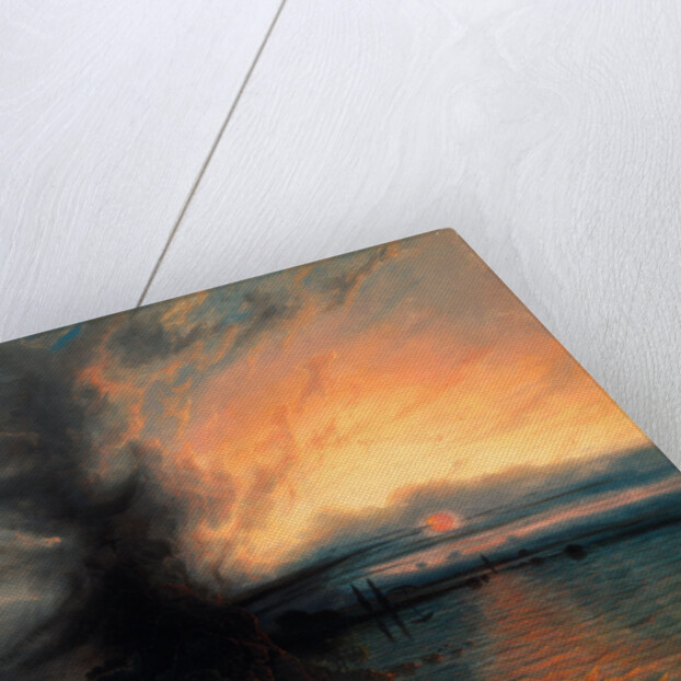 The Rock of Salvation by Samuel Colman