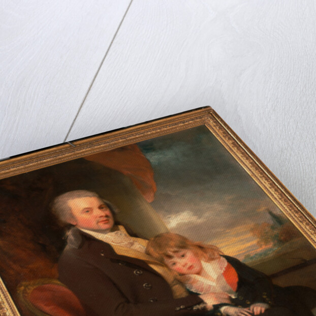 Edward George Lind and His Son, Montague by Sir William Beechey