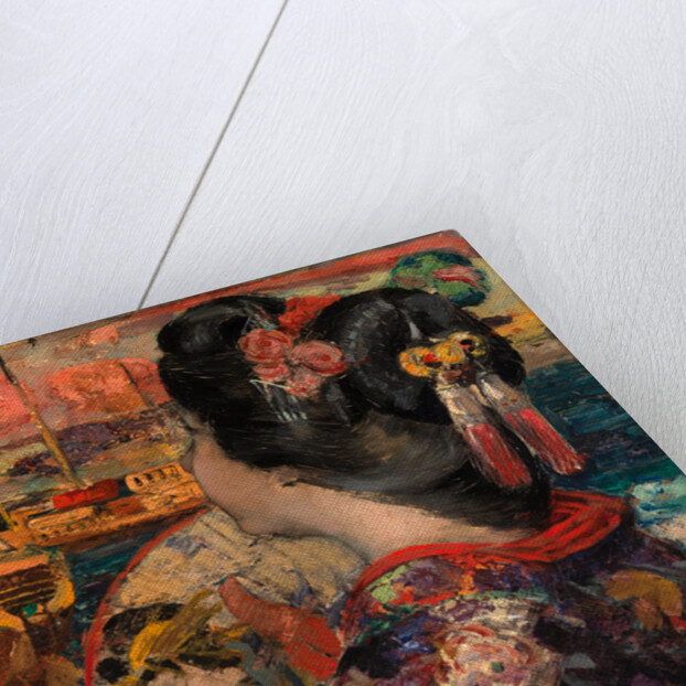 The Balcony, Yokohama by Edward Atkinson Hornel