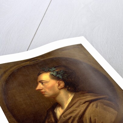 Alexander Pope Profile, Crowned with Ivy by Studio of Sir Godfrey Kneller