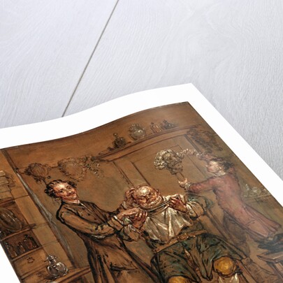 The Barber The Barber's Shop by Marcellus Laroon the Younger