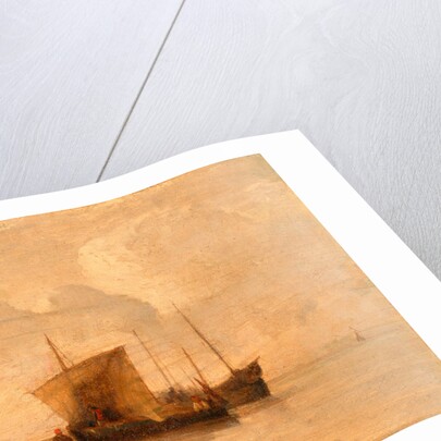 Normandy Coast, France by Richard Parkes Bonington