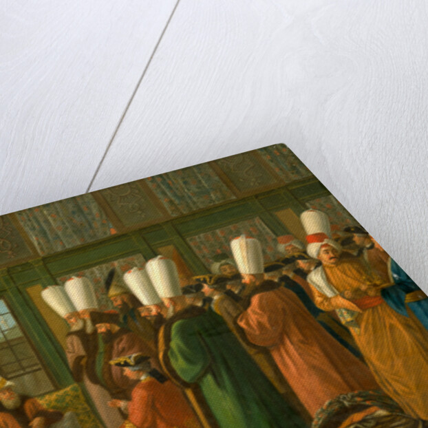The Grand Vizier giving Audience to the English Ambassador by Francis Smith