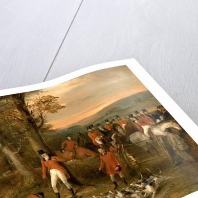 The Berkeley Hunt, 1842: The Death by Calcraft Turner