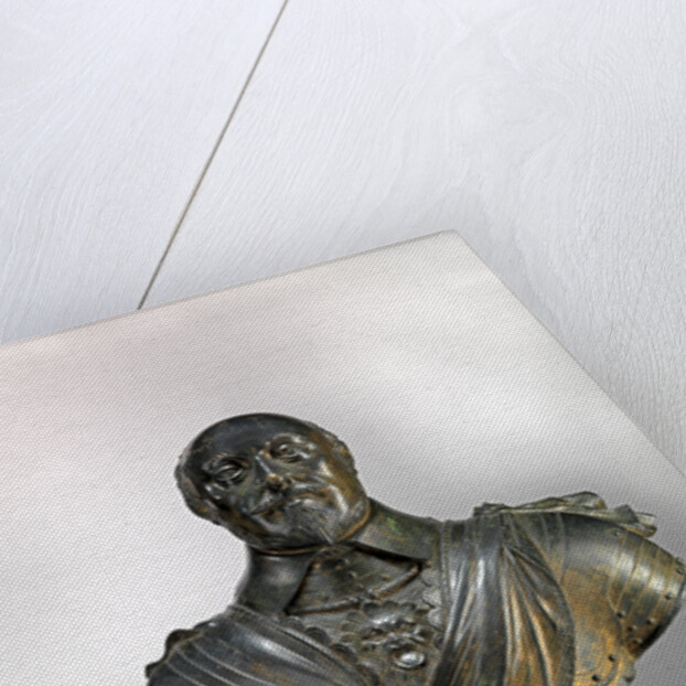 Bust of a Man Robert Bertie, 1st Earl of Lindsey, after Hubert Le Sueur by Anonymous