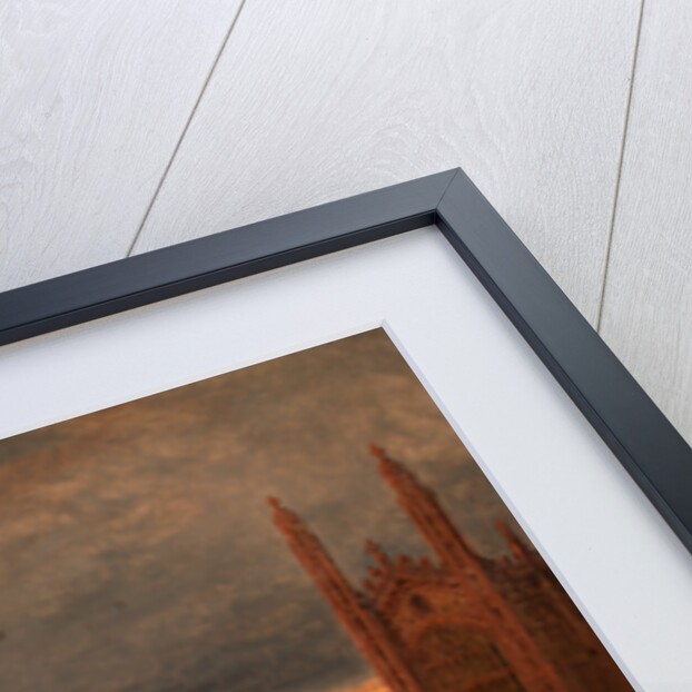Procession of Boats on the River Cam below Clare College, Cambridge by Richard Banks Harraden