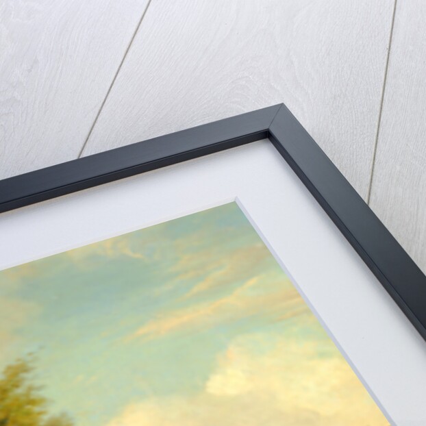 J.M.W. Turner and Walter Fawkes at Farnley Hall by R. Wildman