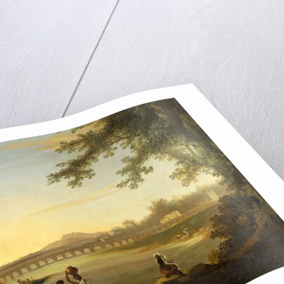 The Marmalong Bridge by William Hodges