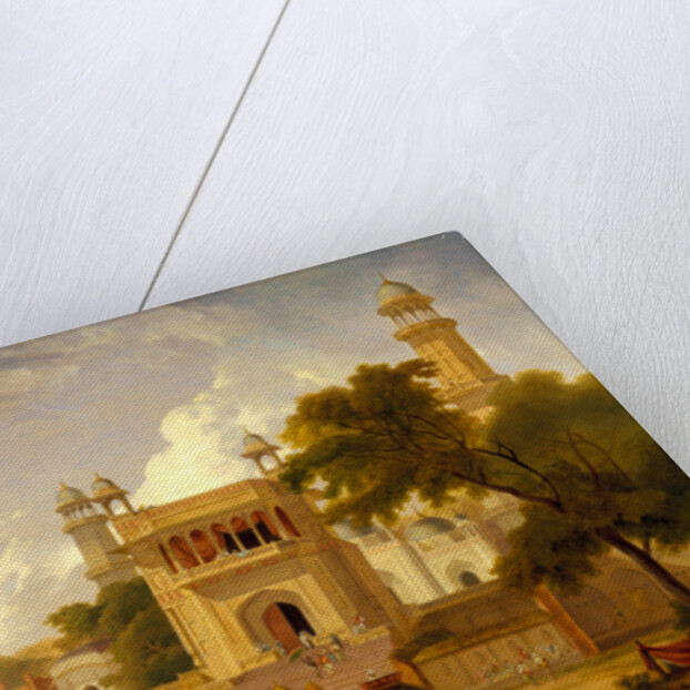 Indian Temple, Said to Be the Mosque of Abo-ul-Nabi by Thomas Daniell