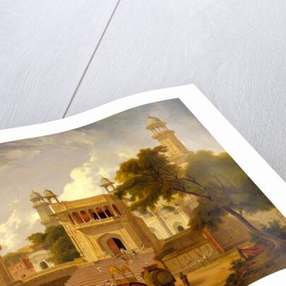 Indian Temple, Said to Be the Mosque of Abo-ul-Nabi by Thomas Daniell