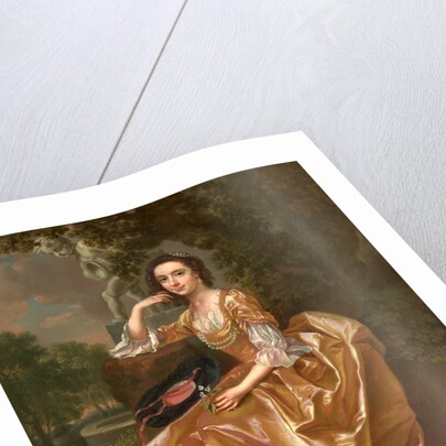 Mrs. Mary Chauncey a Young Woman by Francis Hayman