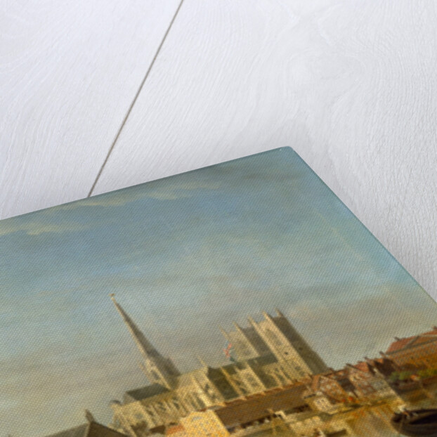 London, the Building of Westminster Bridge by Samuel Scott