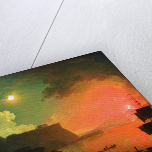 Vesuvius from Posillipo by Joseph Wright of Derby