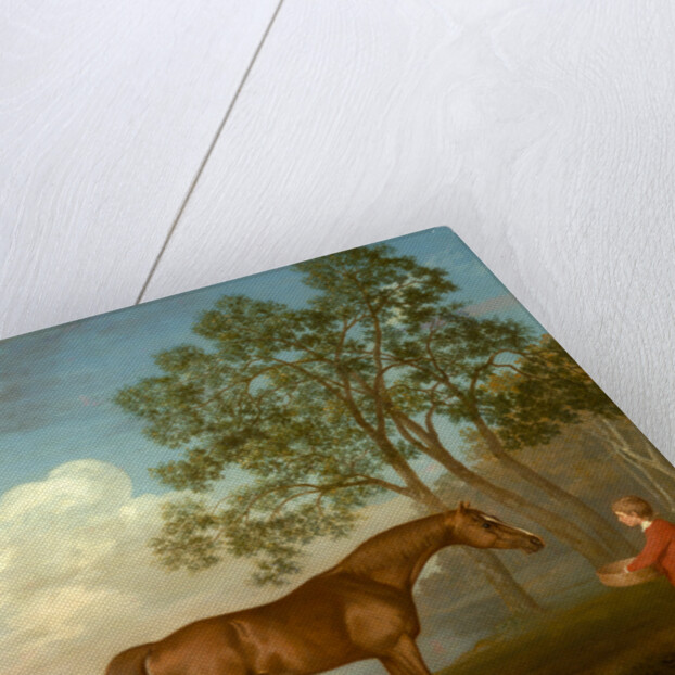 Pumpkin with a Stable-lad by George Stubbs