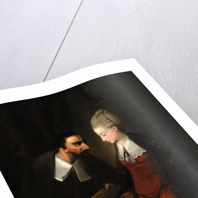 Portia and Shylock, from Shakespeare's The Merchant of Venice, IV, i by Edward Alcock