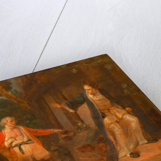 The Seven Ages of Man: The Pantaloon, 'As You Like It,' II, vii by Robert Smirke