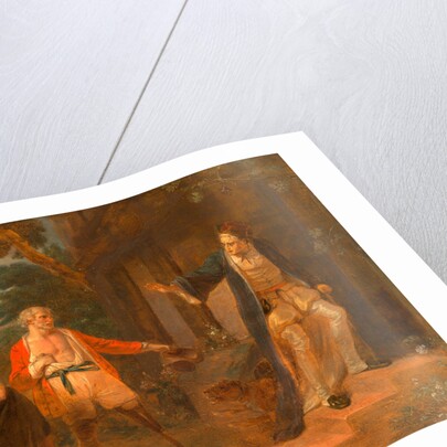The Seven Ages of Man: The Pantaloon, 'As You Like It,' II, vii by Robert Smirke