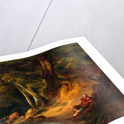 Jacques and the Wounded Stag by William Hodges