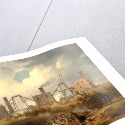 A View of Murton Colliery near Seaham, County Durham by John Wilson Carmichael