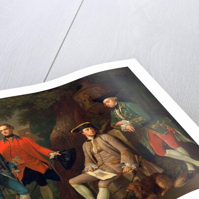 James Grant of Grant, John Mytton, the Hon. Thomas Robinson, and Thomas Wynne by Nathaniel Dance-Holland